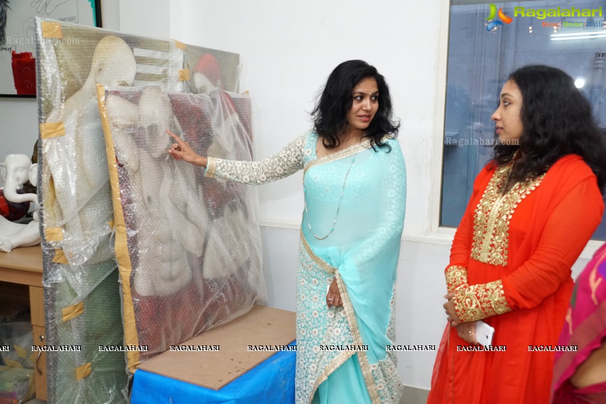 Sandhya Shankar Patnaik Art Exhbition in Hyderabad