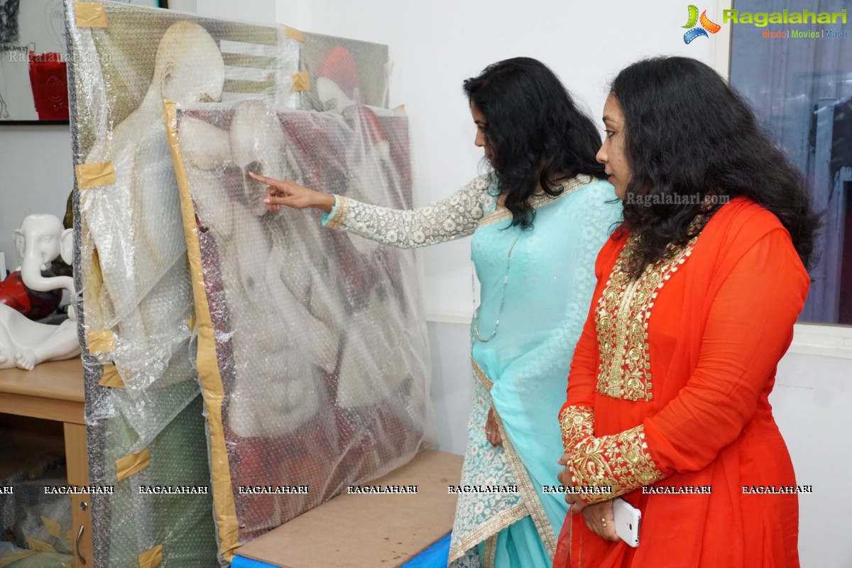 Sandhya Shankar Patnaik Art Exhbition in Hyderabad