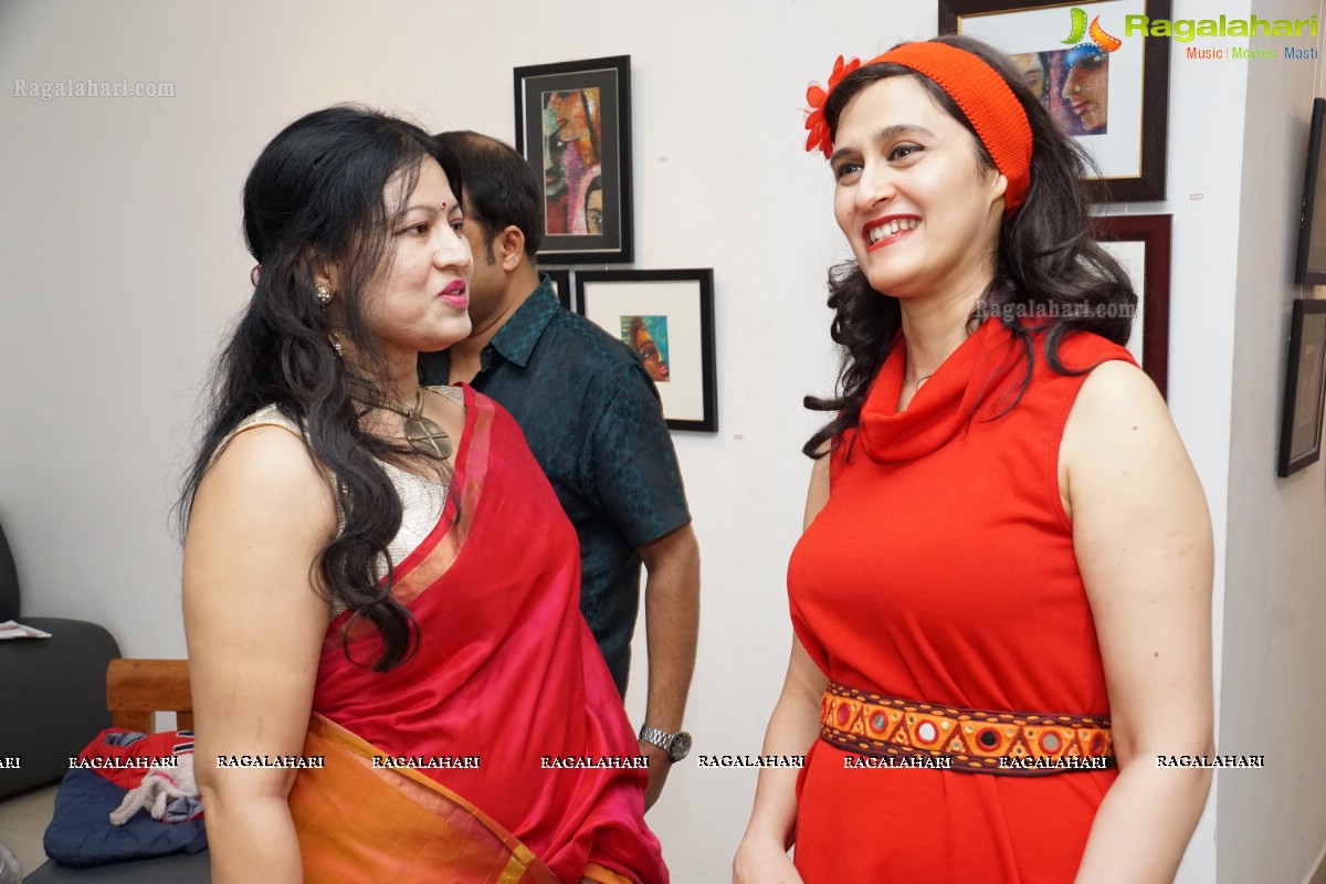 Sandhya Shankar Patnaik Art Exhbition in Hyderabad