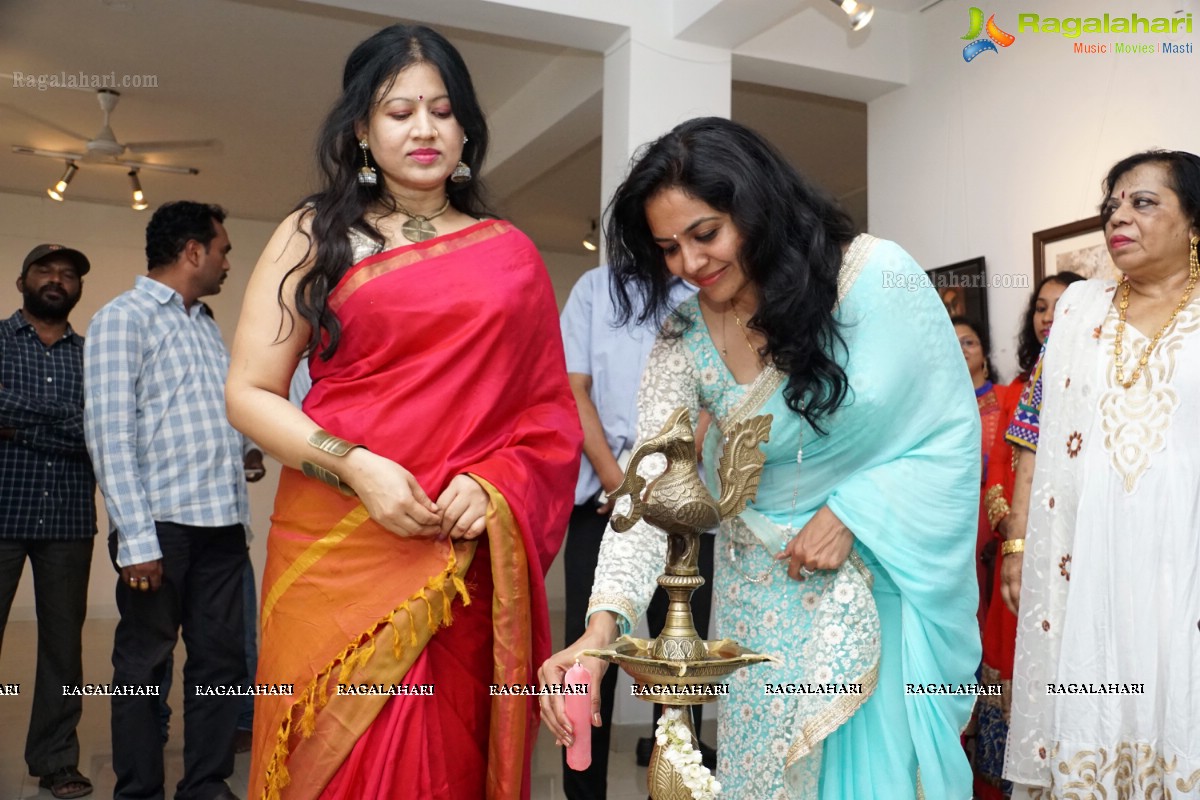 Sandhya Shankar Patnaik Art Exhbition in Hyderabad