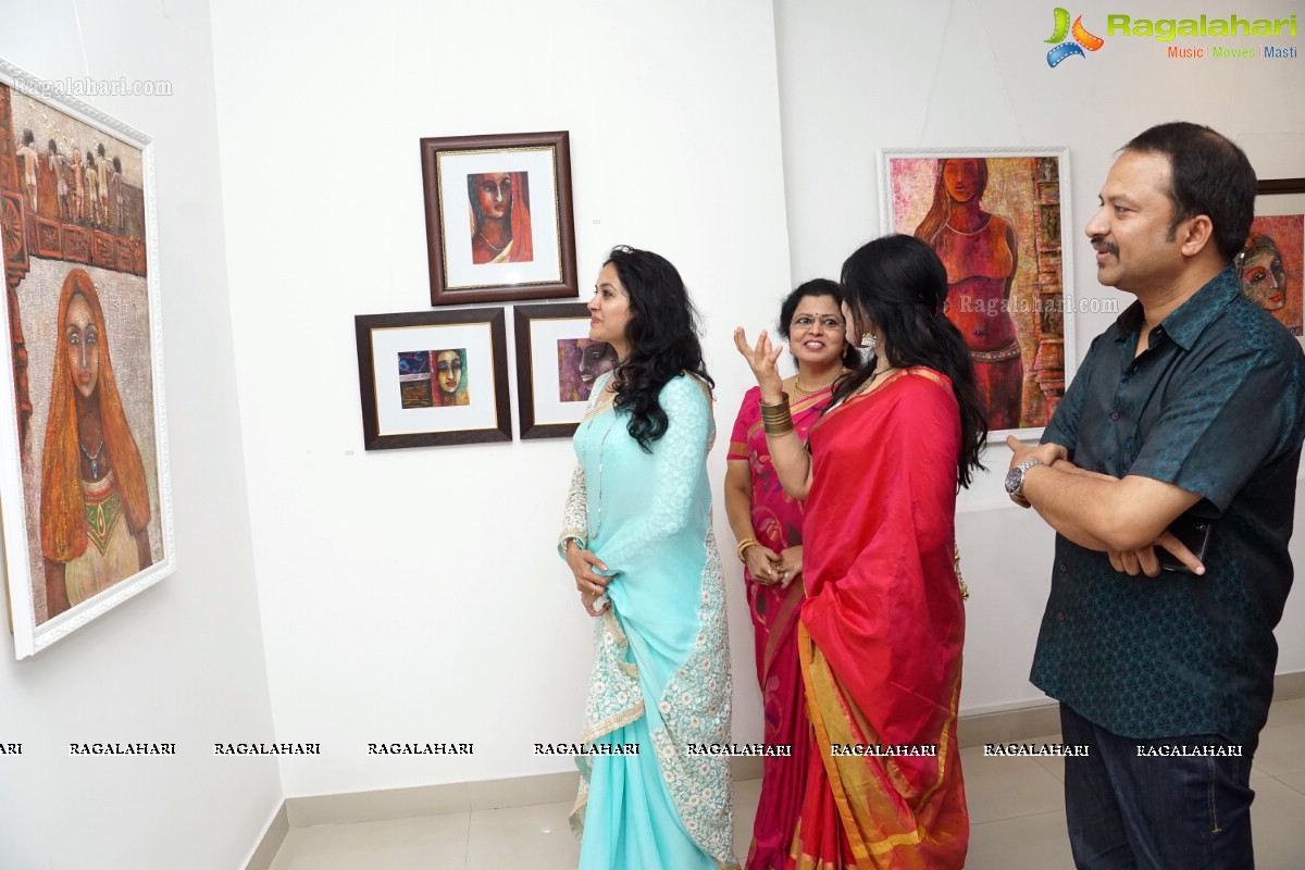 Sandhya Shankar Patnaik Art Exhbition in Hyderabad