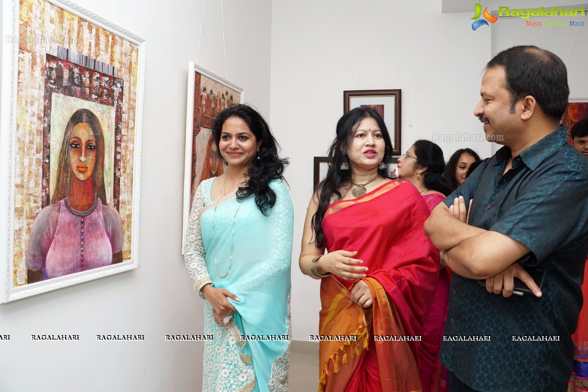 Sandhya Shankar Patnaik Art Exhbition in Hyderabad