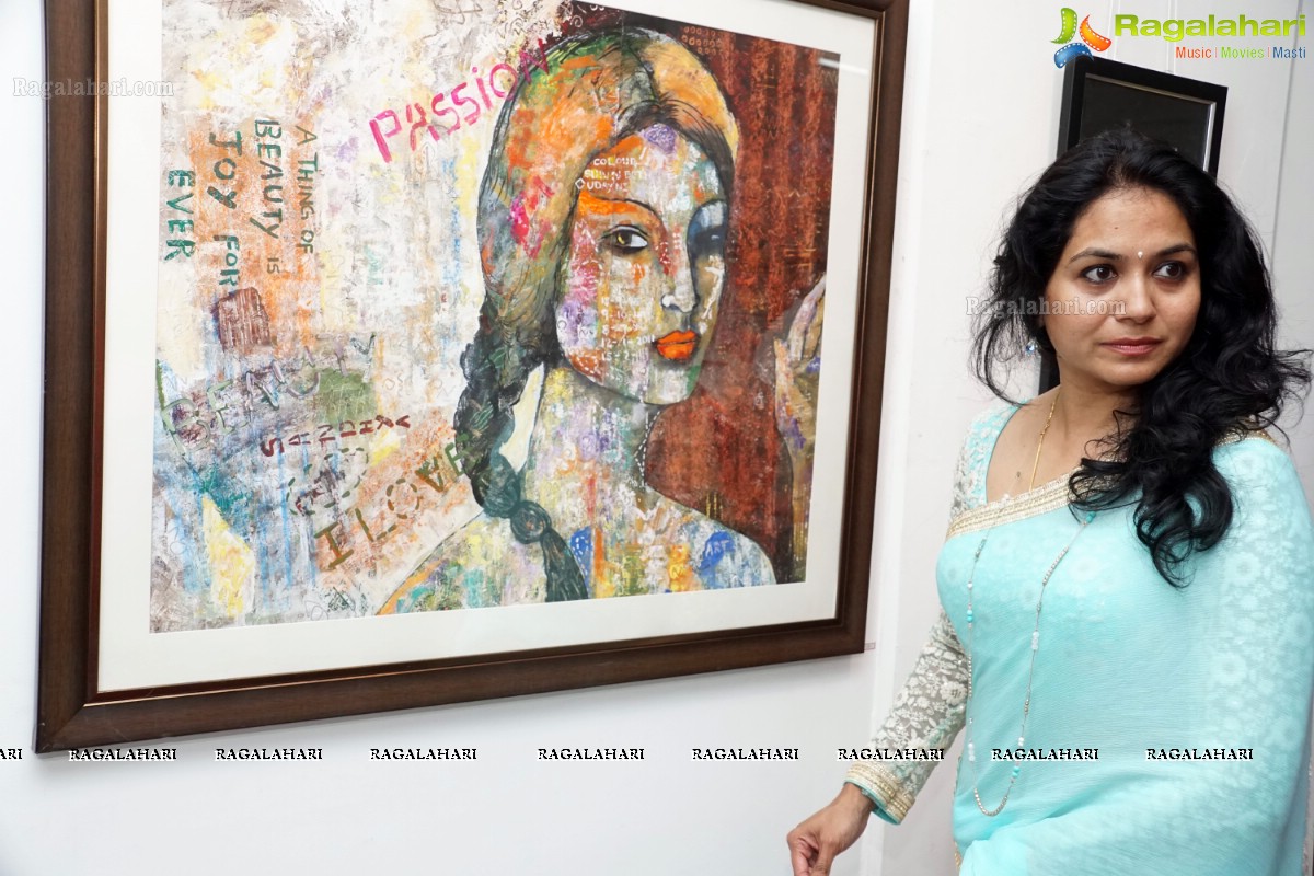 Sandhya Shankar Patnaik Art Exhbition in Hyderabad