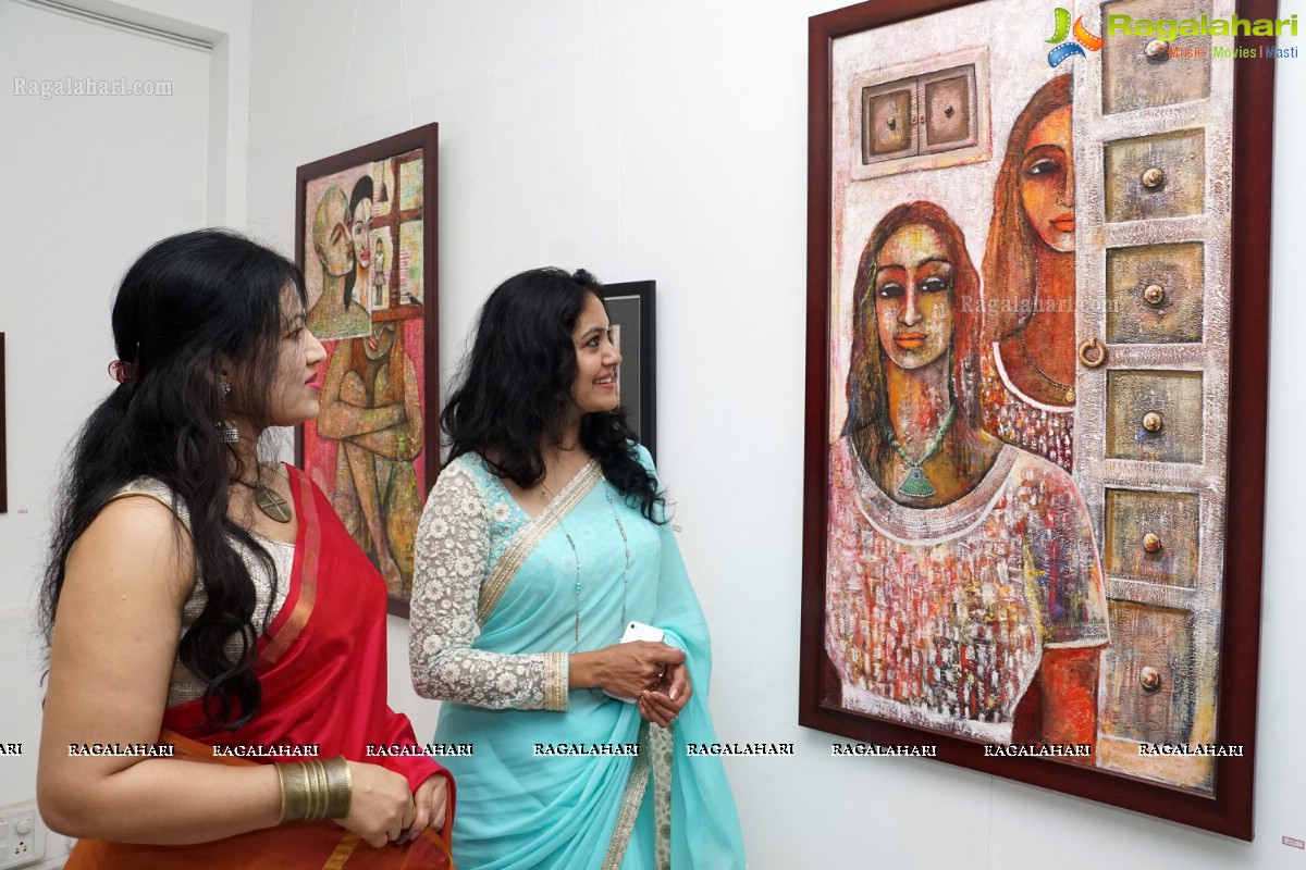 Sandhya Shankar Patnaik Art Exhbition in Hyderabad