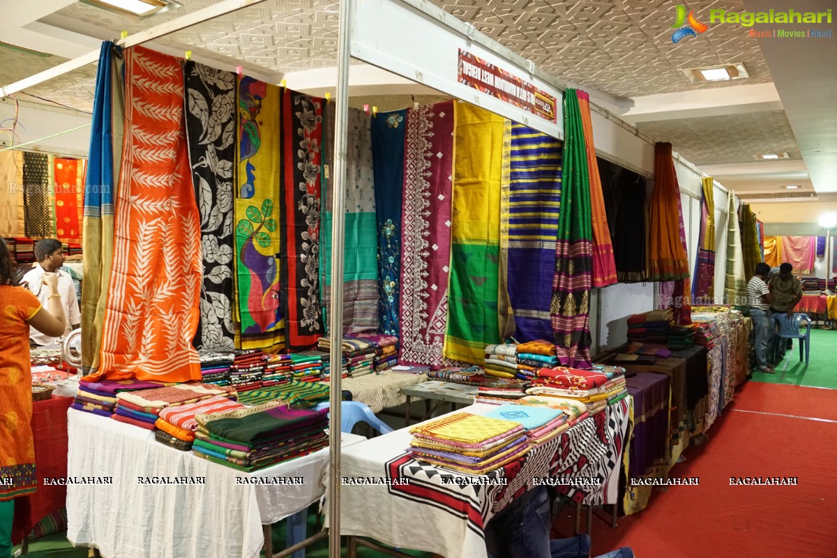Anukriti Sharma launches Silk and Cotton Fab of India Exhibition at TTD Kalyana Mandapam