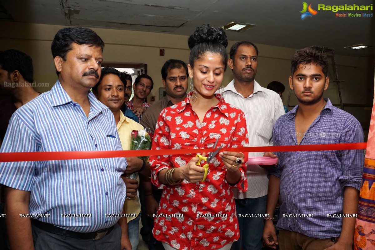 Anukriti Sharma launches Silk and Cotton Fab of India Exhibition at TTD Kalyana Mandapam