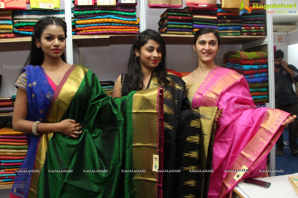Silk India 2015 Exhibition cum Sale at Sri Raja Rajeshwari Gardens, Hyderabad