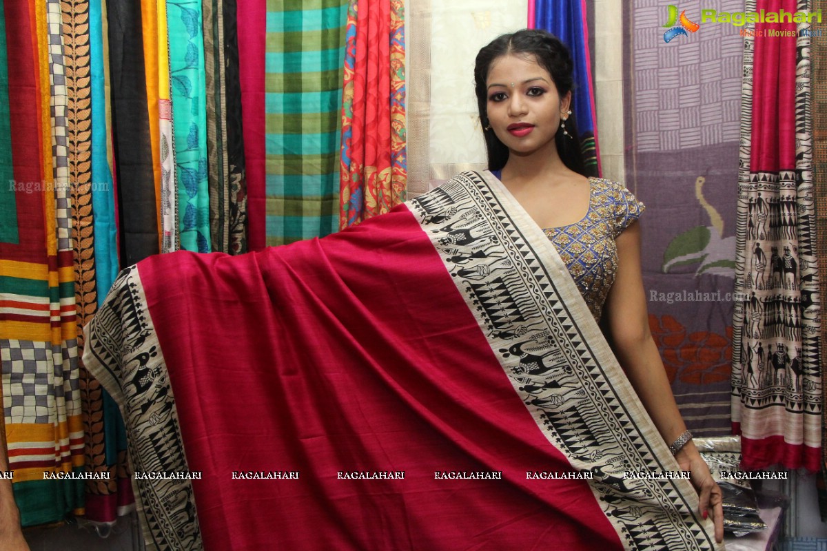 Silk India 2015 Exhibition cum Sale at Sri Raja Rajeshwari Gardens, Hyderabad