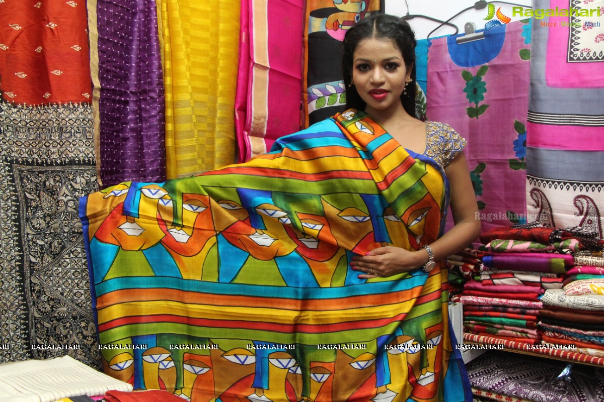 Silk India 2015 Exhibition cum Sale at Sri Raja Rajeshwari Gardens, Hyderabad