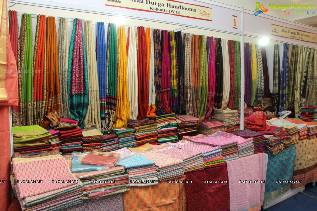 Silk India 2015 Exhibition cum Sale at Sri Raja Rajeshwari Gardens, Hyderabad