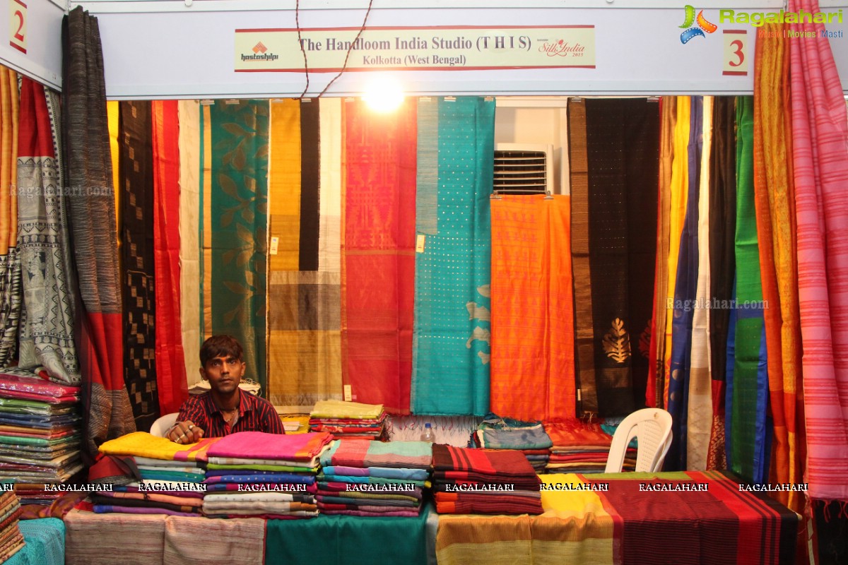 Silk India 2015 Exhibition cum Sale at Sri Raja Rajeshwari Gardens, Hyderabad