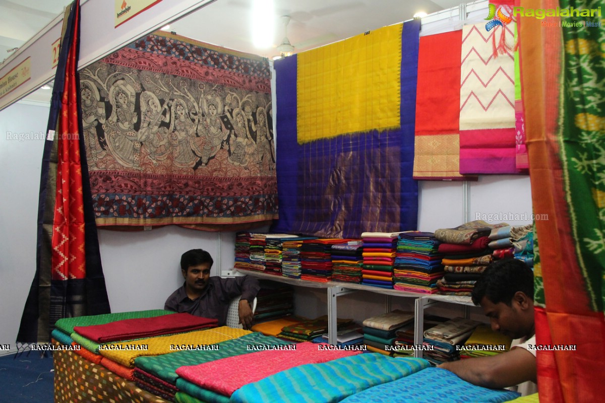 Silk India 2015 Exhibition cum Sale at Sri Raja Rajeshwari Gardens, Hyderabad