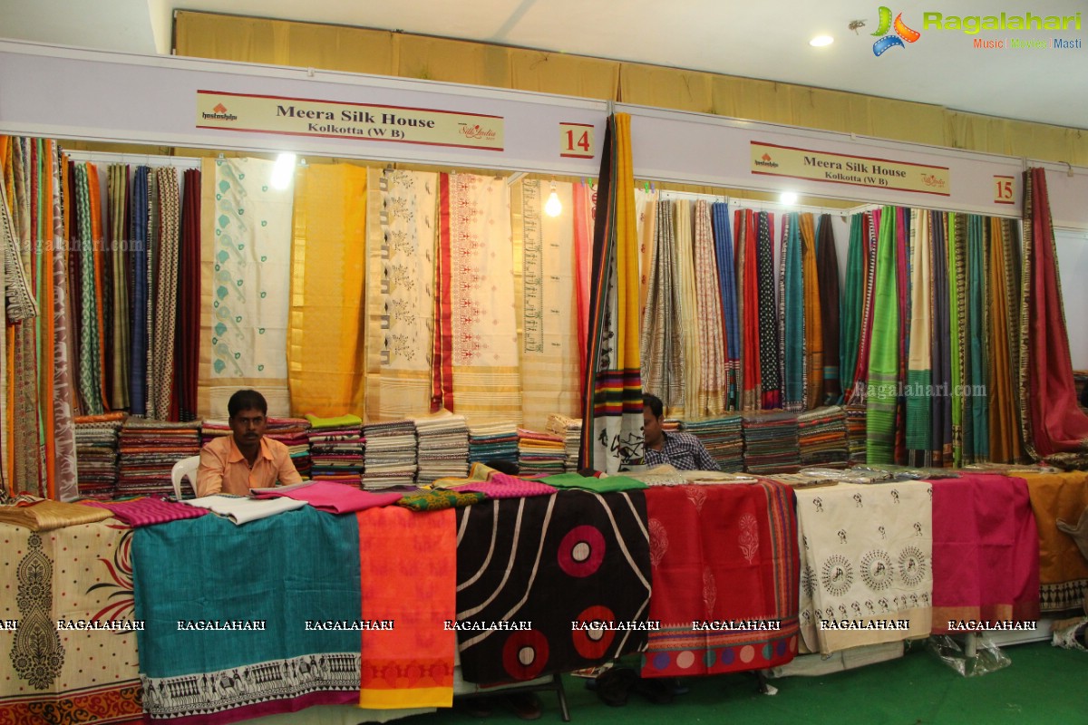 Silk India 2015 Exhibition cum Sale at Sri Raja Rajeshwari Gardens, Hyderabad