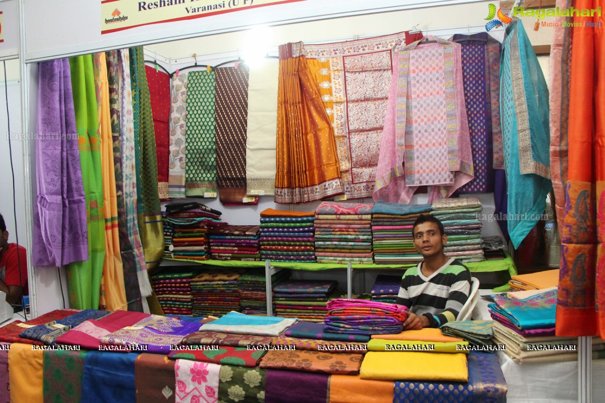 Silk India 2015 Exhibition cum Sale at Sri Raja Rajeshwari Gardens, Hyderabad