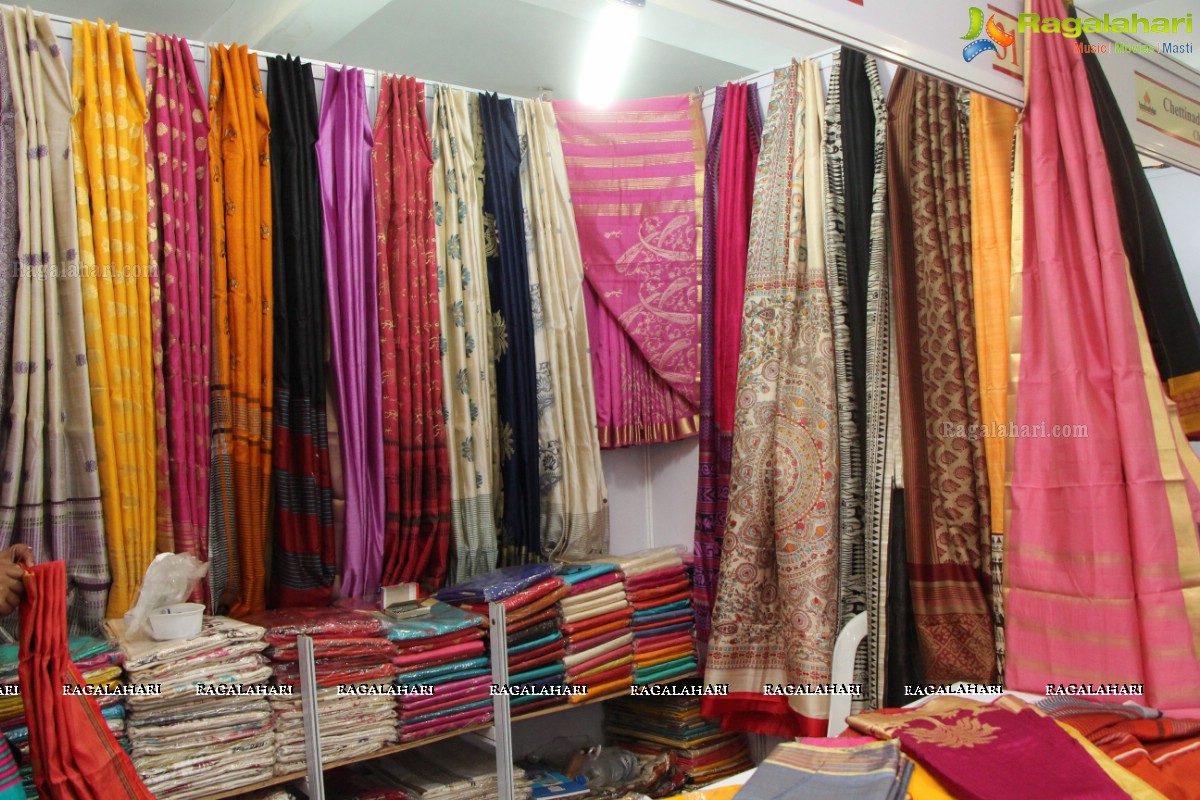 Silk India 2015 Exhibition cum Sale at Sri Raja Rajeshwari Gardens, Hyderabad