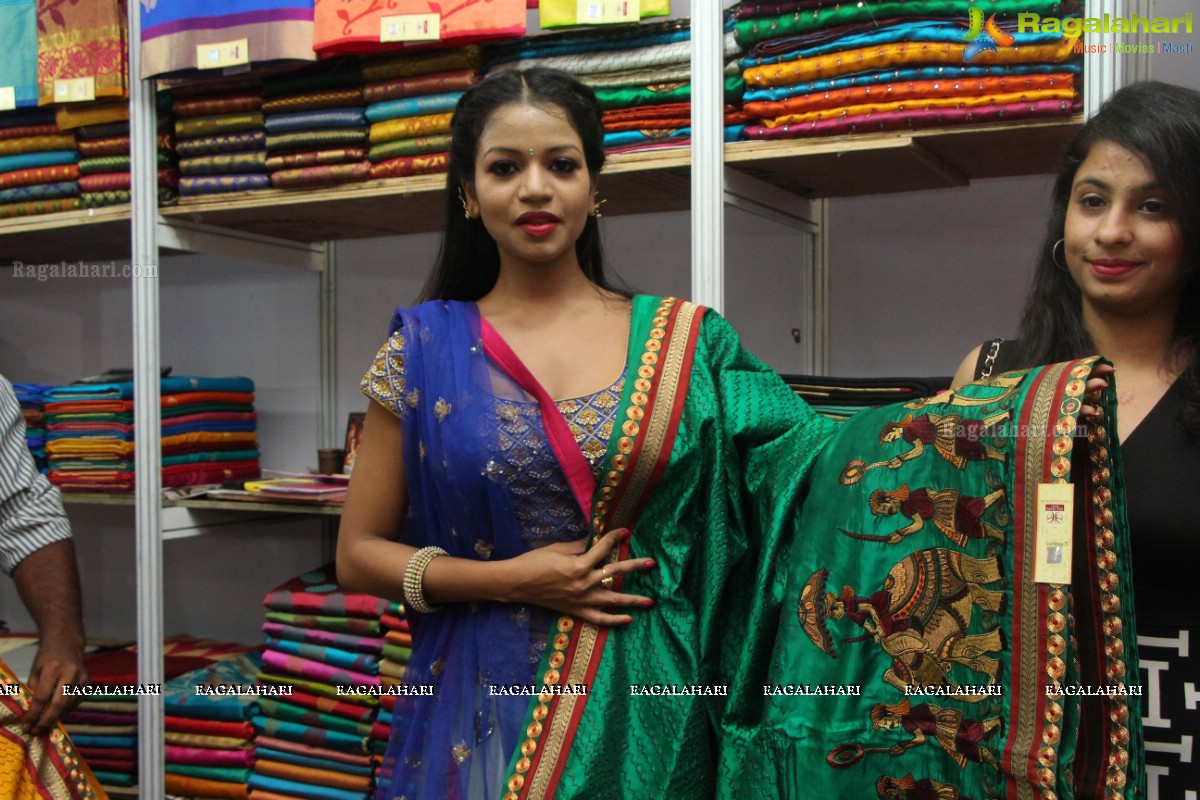 Silk India 2015 Exhibition cum Sale at Sri Raja Rajeshwari Gardens, Hyderabad