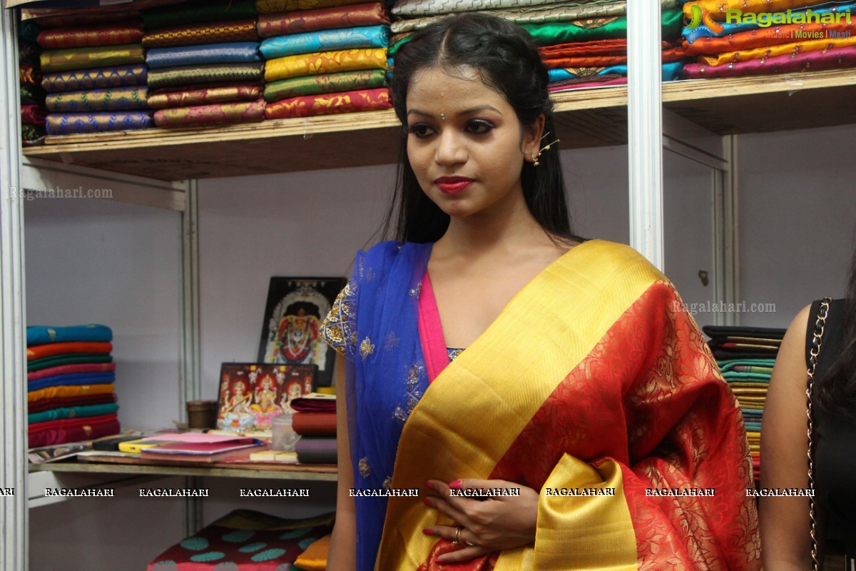 Silk India 2015 Exhibition cum Sale at Sri Raja Rajeshwari Gardens, Hyderabad