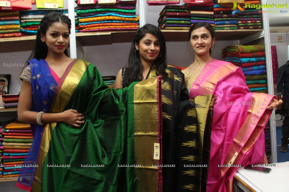 Silk India 2015 Exhibition cum Sale at Sri Raja Rajeshwari Gardens, Hyderabad