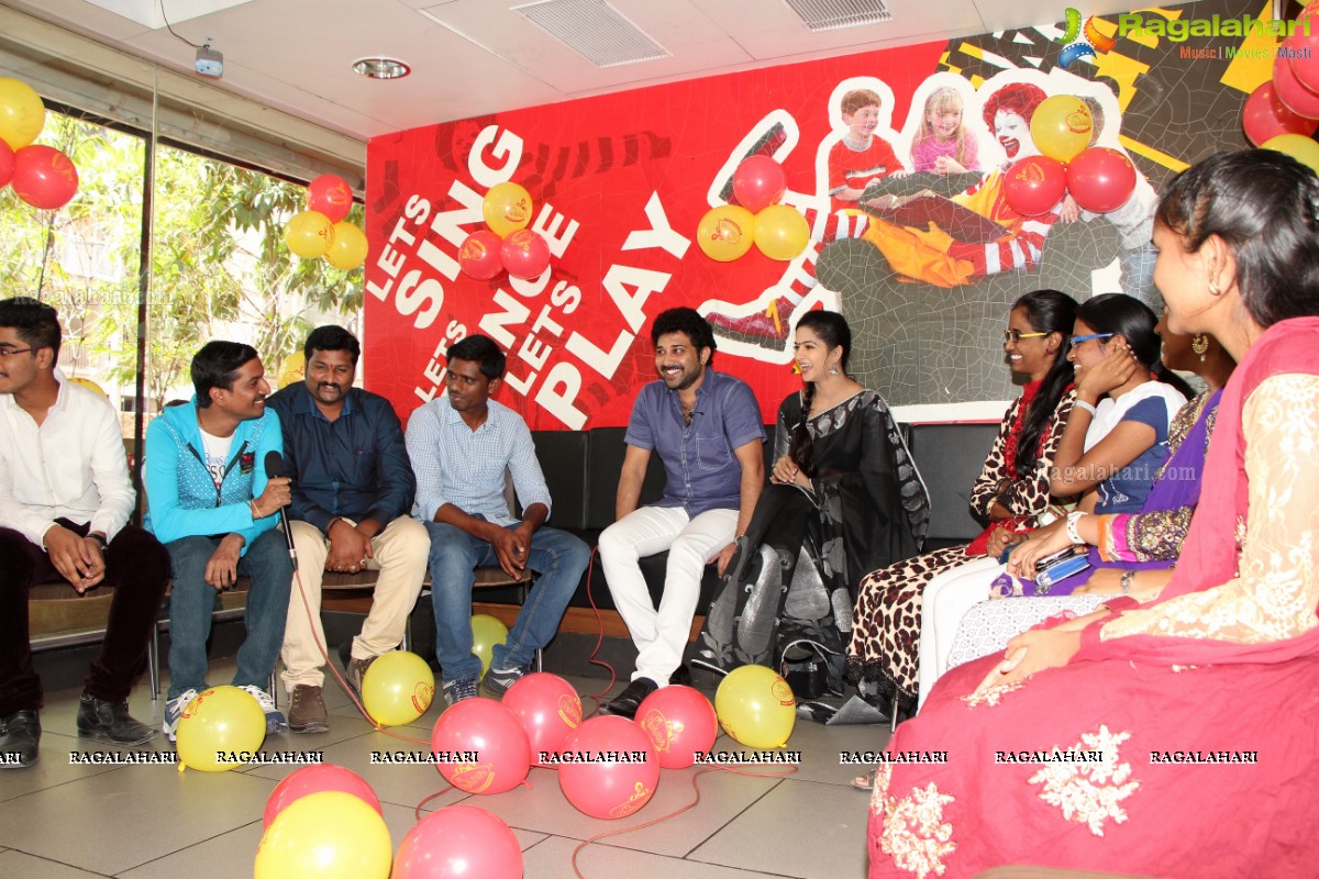 Sivabalaji-Madhumitha Fans Meet at McDonald's, Hyderabad