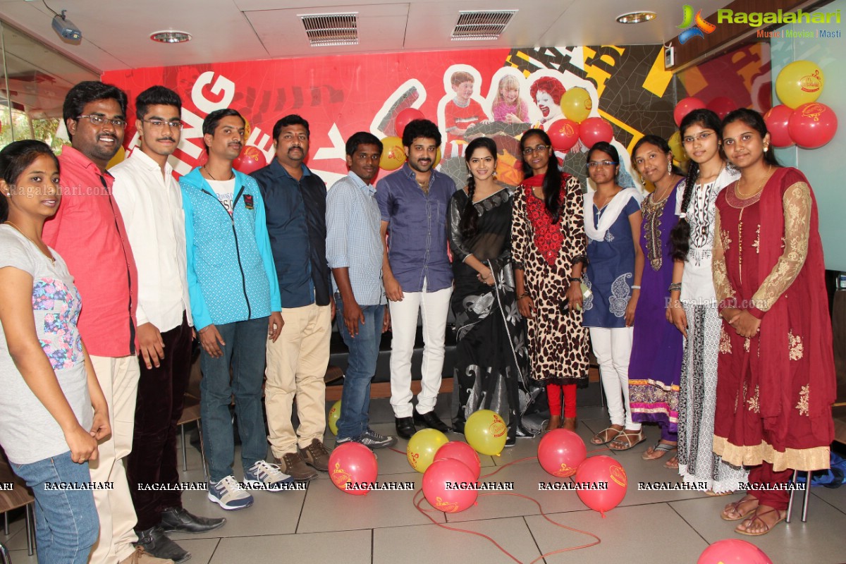 Sivabalaji-Madhumitha Fans Meet at McDonald's, Hyderabad