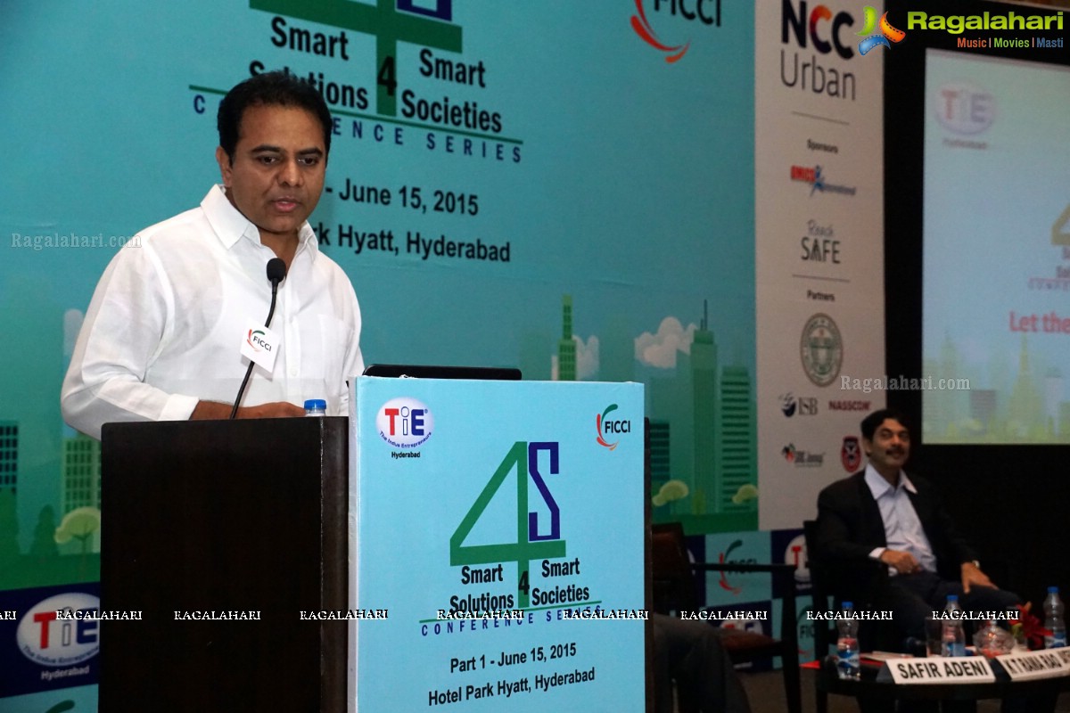 Smart Solutions for Smart Societies (4S) Launch by TiE Hyderabad and FICCI