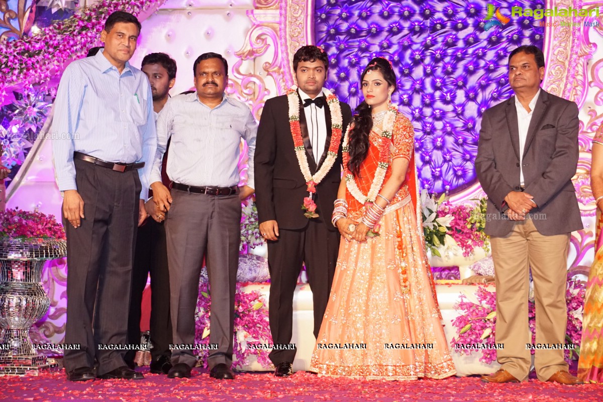 Grand Wedding Reception of Dr. Supreeth Reddy-Dr. Shalini Reddy at JRC Convention
