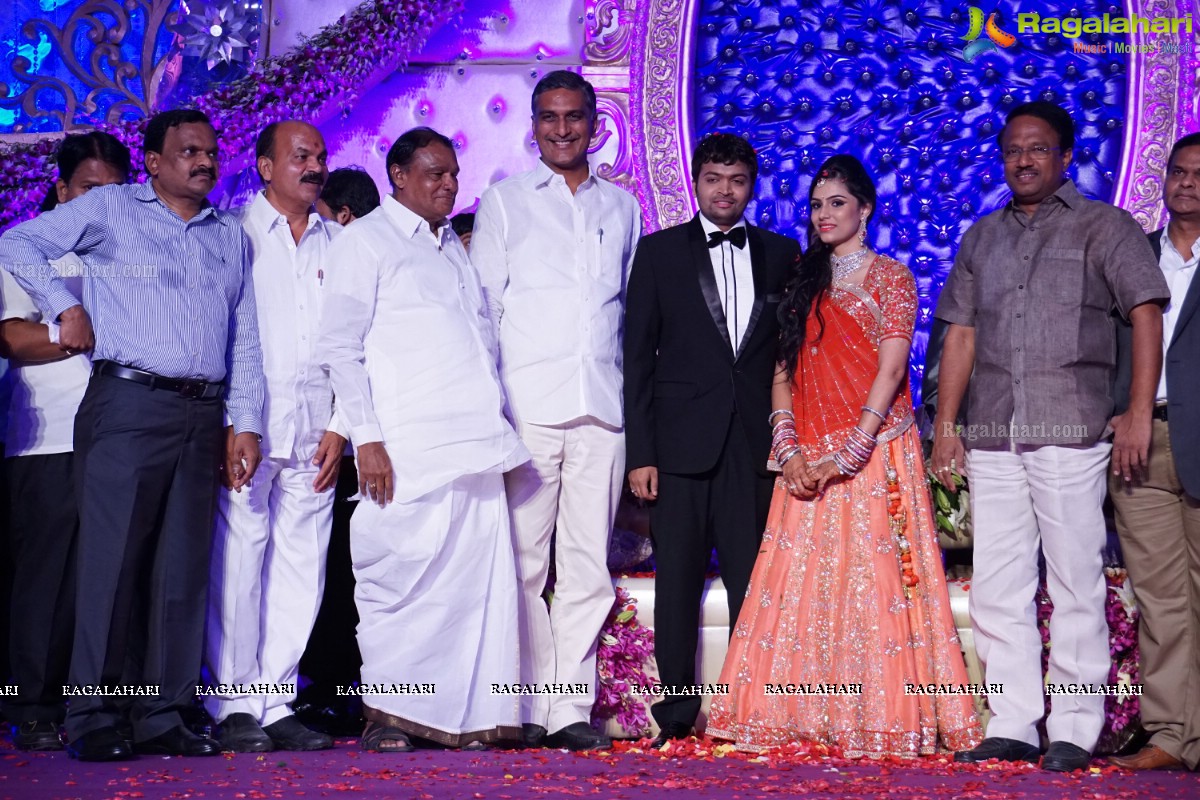 Grand Wedding Reception of Dr. Supreeth Reddy-Dr. Shalini Reddy at JRC Convention