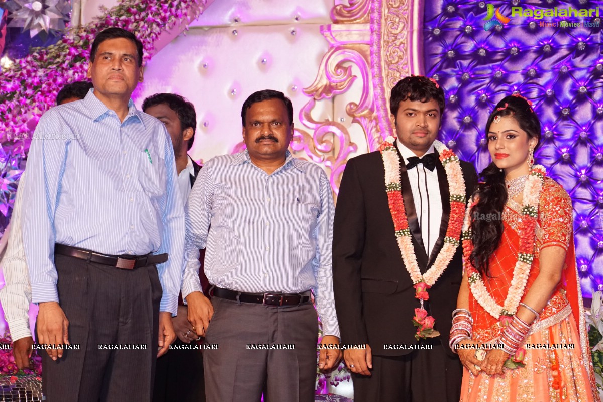 Grand Wedding Reception of Dr. Supreeth Reddy-Dr. Shalini Reddy at JRC Convention