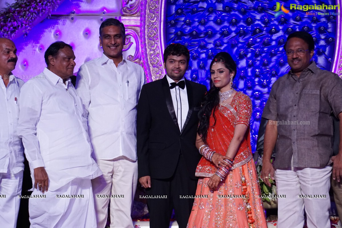 Grand Wedding Reception of Dr. Supreeth Reddy-Dr. Shalini Reddy at JRC Convention