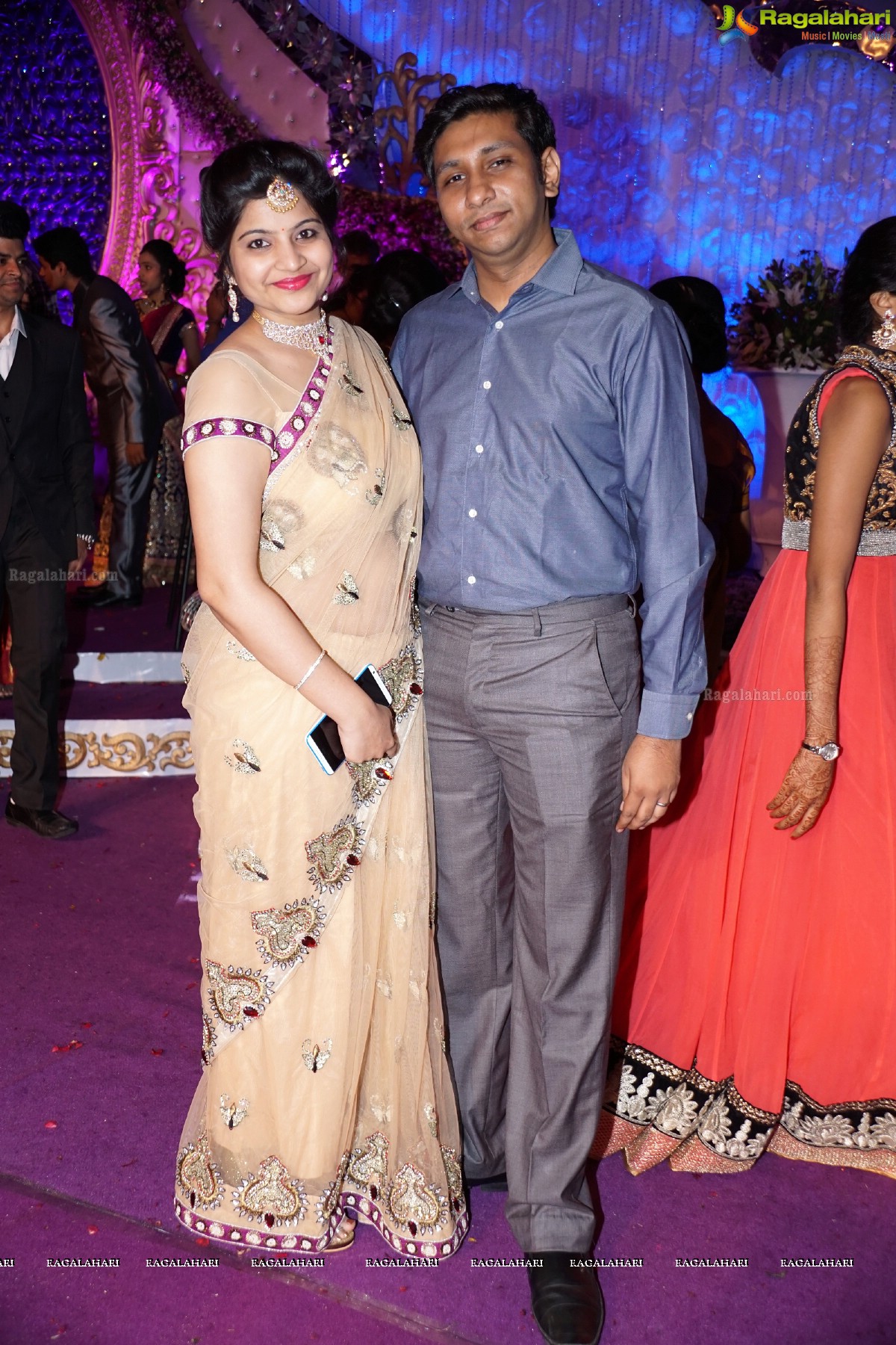 Grand Wedding Reception of Dr. Supreeth Reddy-Dr. Shalini Reddy at JRC Convention