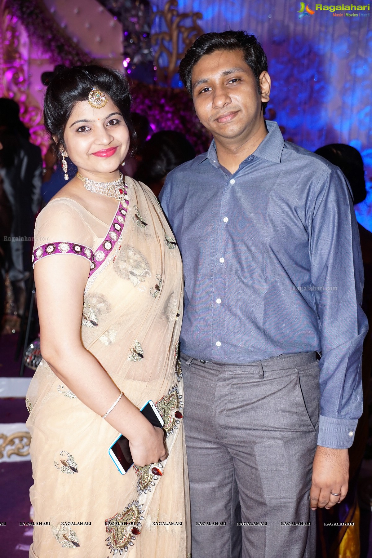 Grand Wedding Reception of Dr. Supreeth Reddy-Dr. Shalini Reddy at JRC Convention