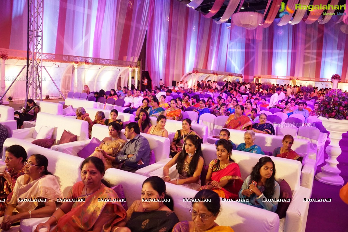 Grand Wedding Reception of Dr. Supreeth Reddy-Dr. Shalini Reddy at JRC Convention