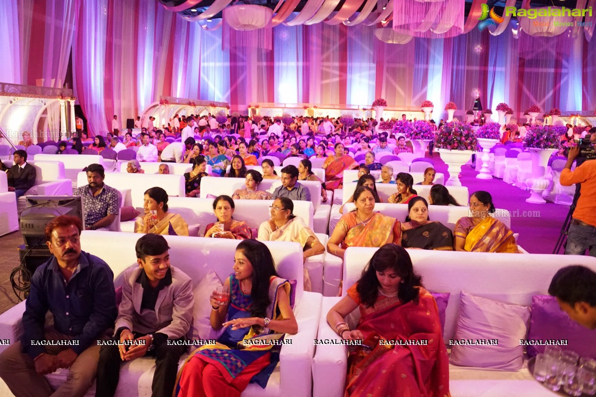 Grand Wedding Reception of Dr. Supreeth Reddy-Dr. Shalini Reddy at JRC Convention