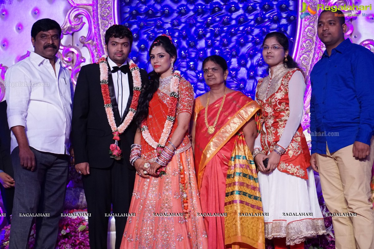 Grand Wedding Reception of Dr. Supreeth Reddy-Dr. Shalini Reddy at JRC Convention