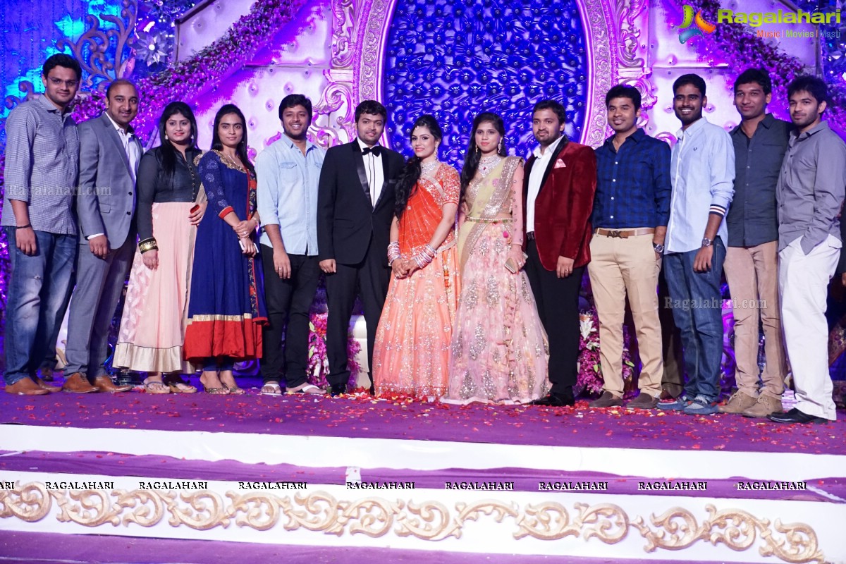 Grand Wedding Reception of Dr. Supreeth Reddy-Dr. Shalini Reddy at JRC Convention