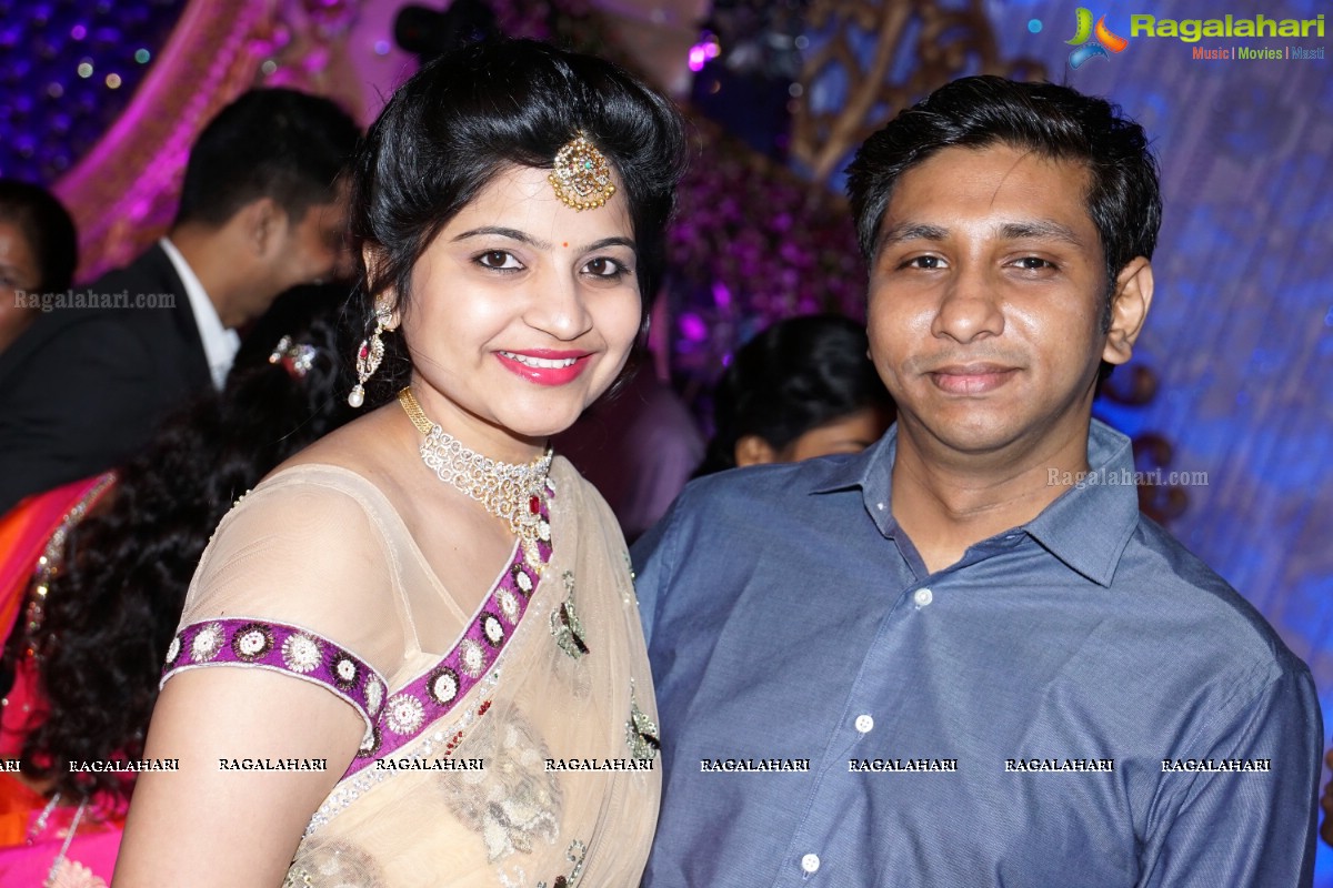 Grand Wedding Reception of Dr. Supreeth Reddy-Dr. Shalini Reddy at JRC Convention