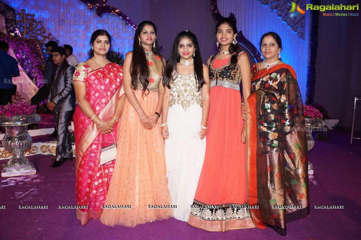 Grand Wedding Reception of Dr. Supreeth Reddy-Dr. Shalini Reddy at JRC Convention