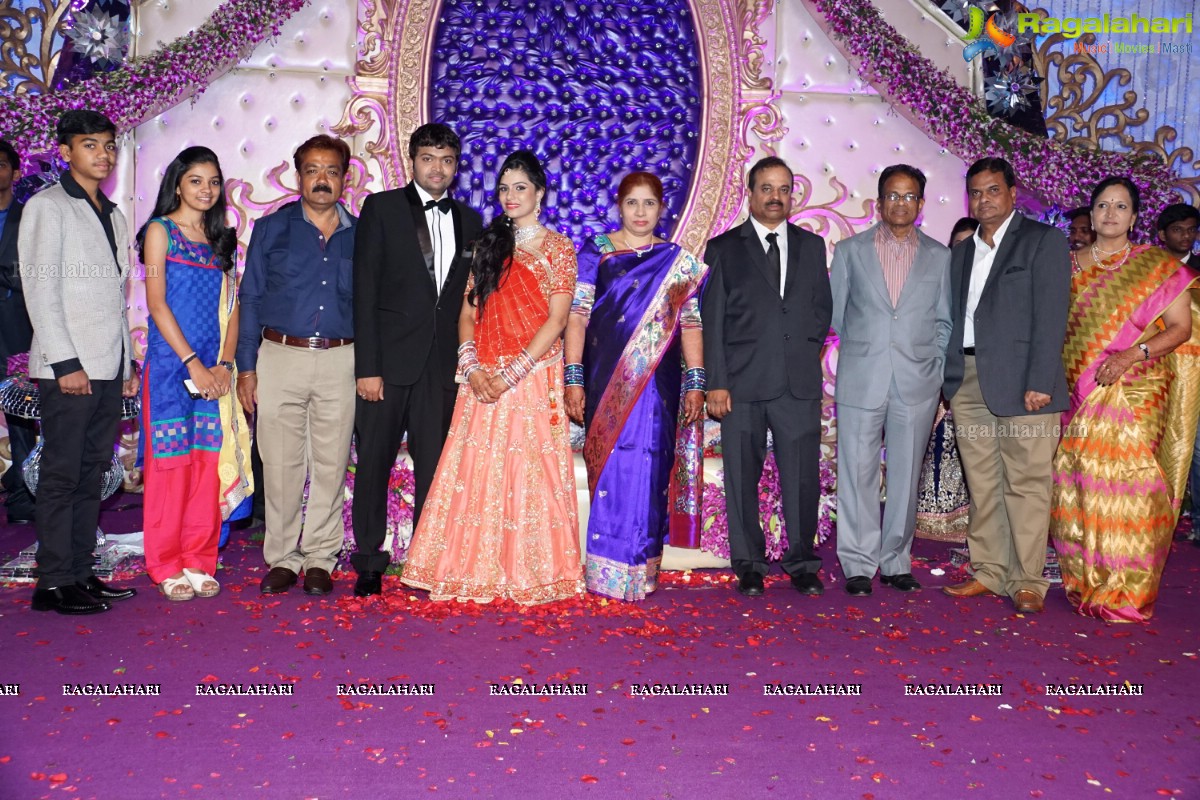 Grand Wedding Reception of Dr. Supreeth Reddy-Dr. Shalini Reddy at JRC Convention