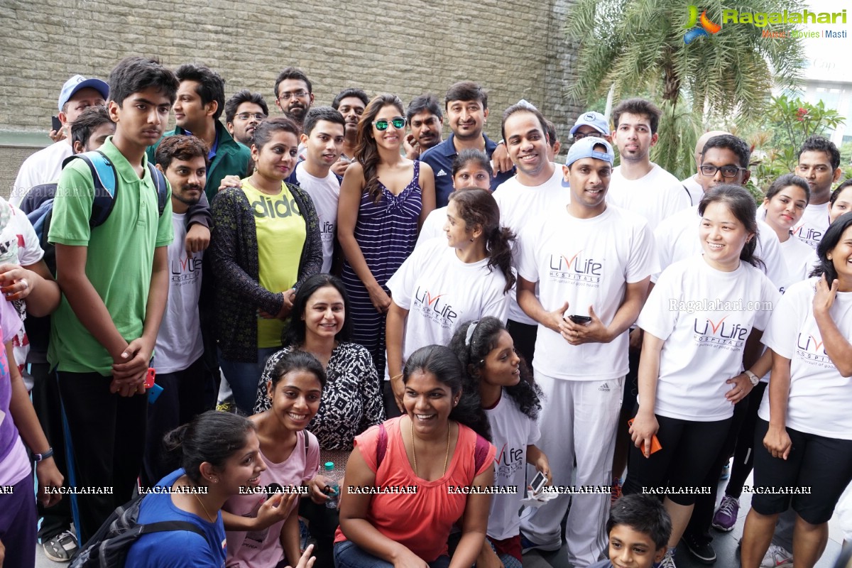 Regina flags off Fitathon - Marathon for a Cause at Westin Hyderabad