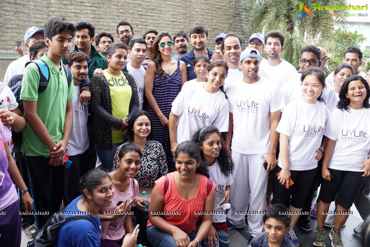 Regina flags off Fitathon - Marathon for a Cause at Westin Hyderabad