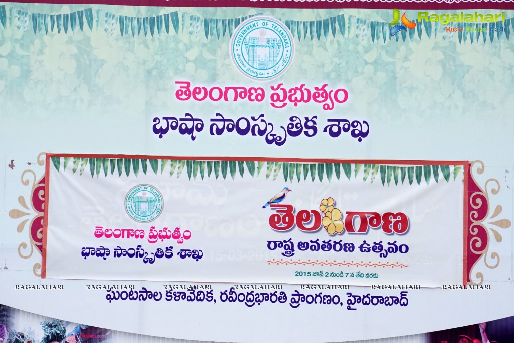 Telangana State Formation Day Celebrations 2015 at Ravindra Bharathi (Day 3)