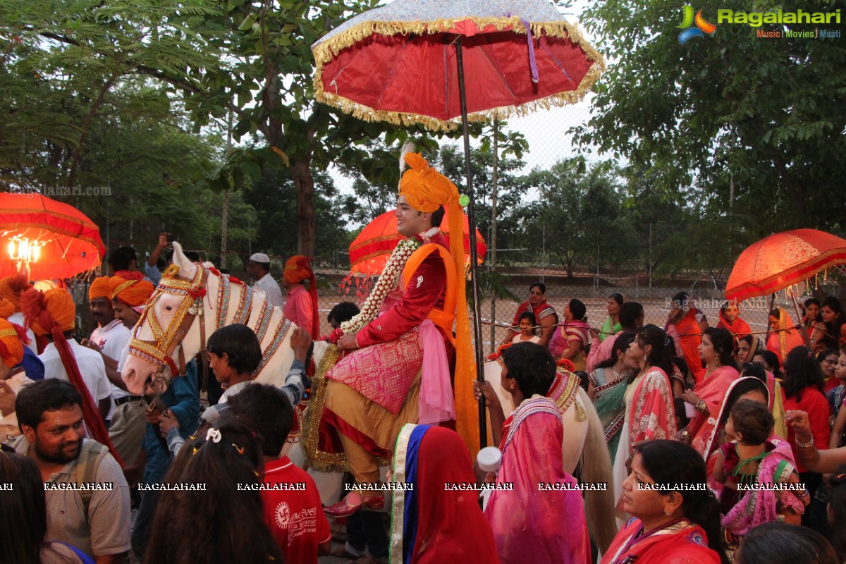 Grand Wedding Reception of Vinay-Ruchitha