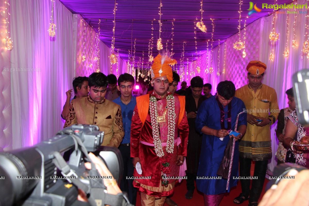 Grand Wedding Reception of Vinay-Ruchitha