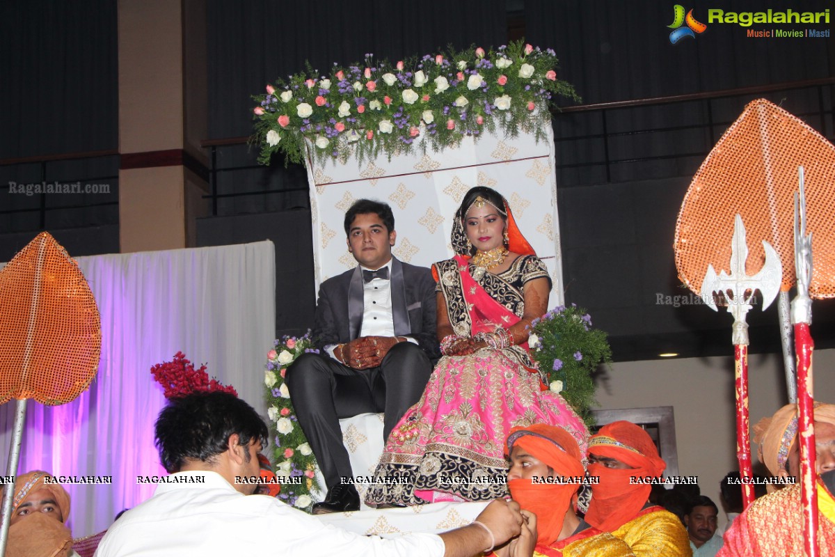 Grand Wedding Reception of Vinay-Ruchitha