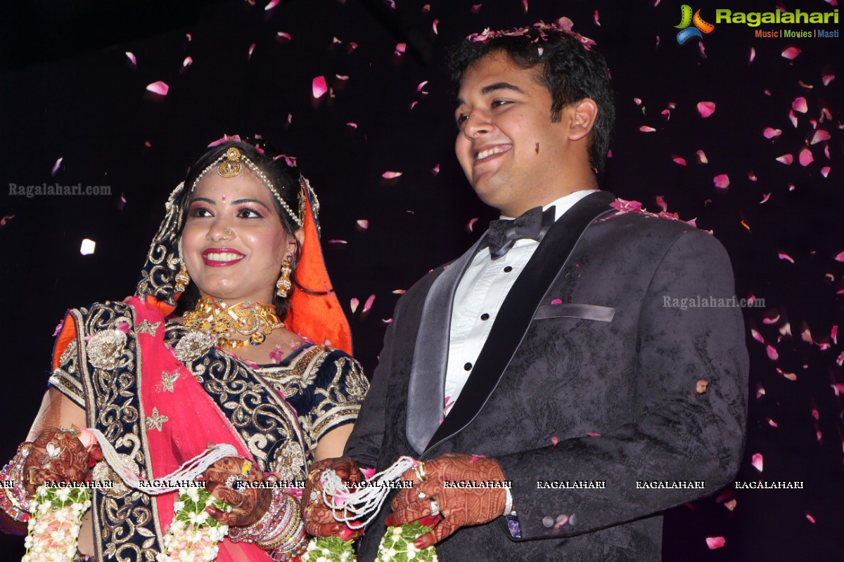 Grand Wedding Reception of Vinay-Ruchitha