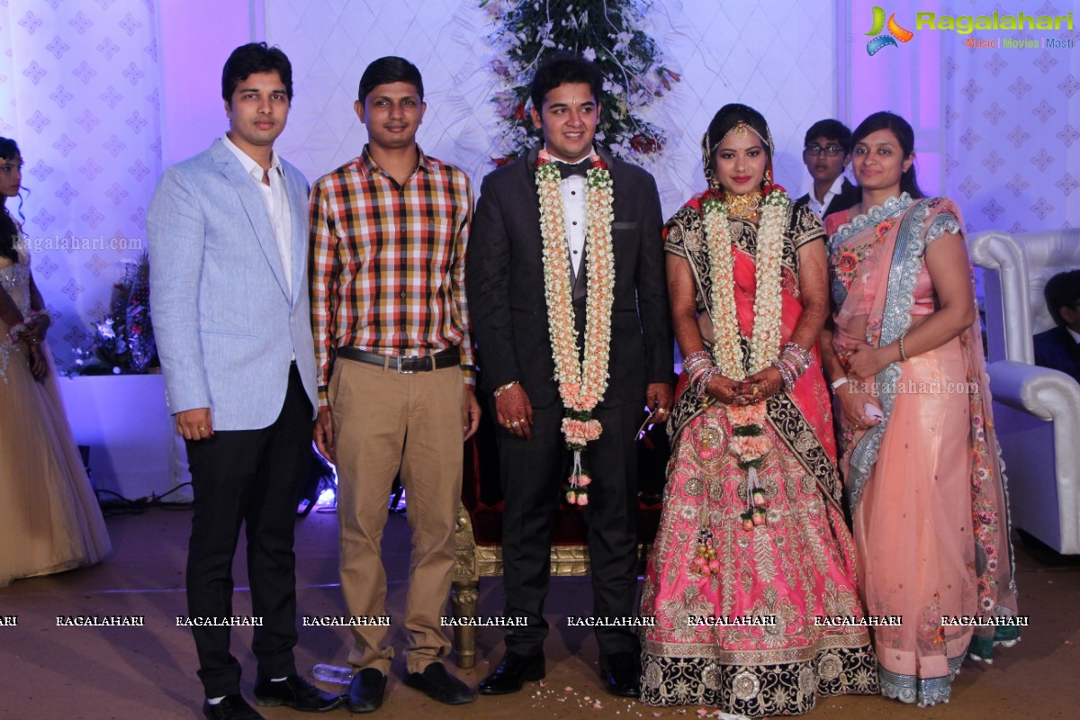 Grand Wedding Reception of Vinay-Ruchitha