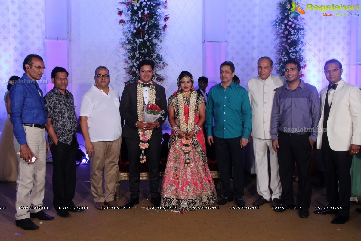 Grand Wedding Reception of Vinay-Ruchitha