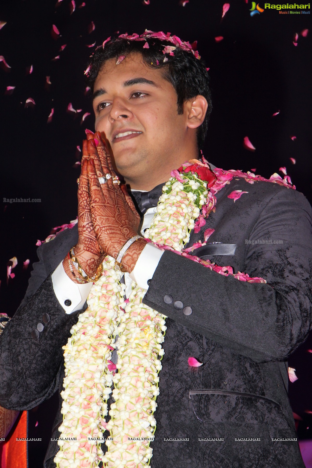 Grand Wedding Reception of Vinay-Ruchitha