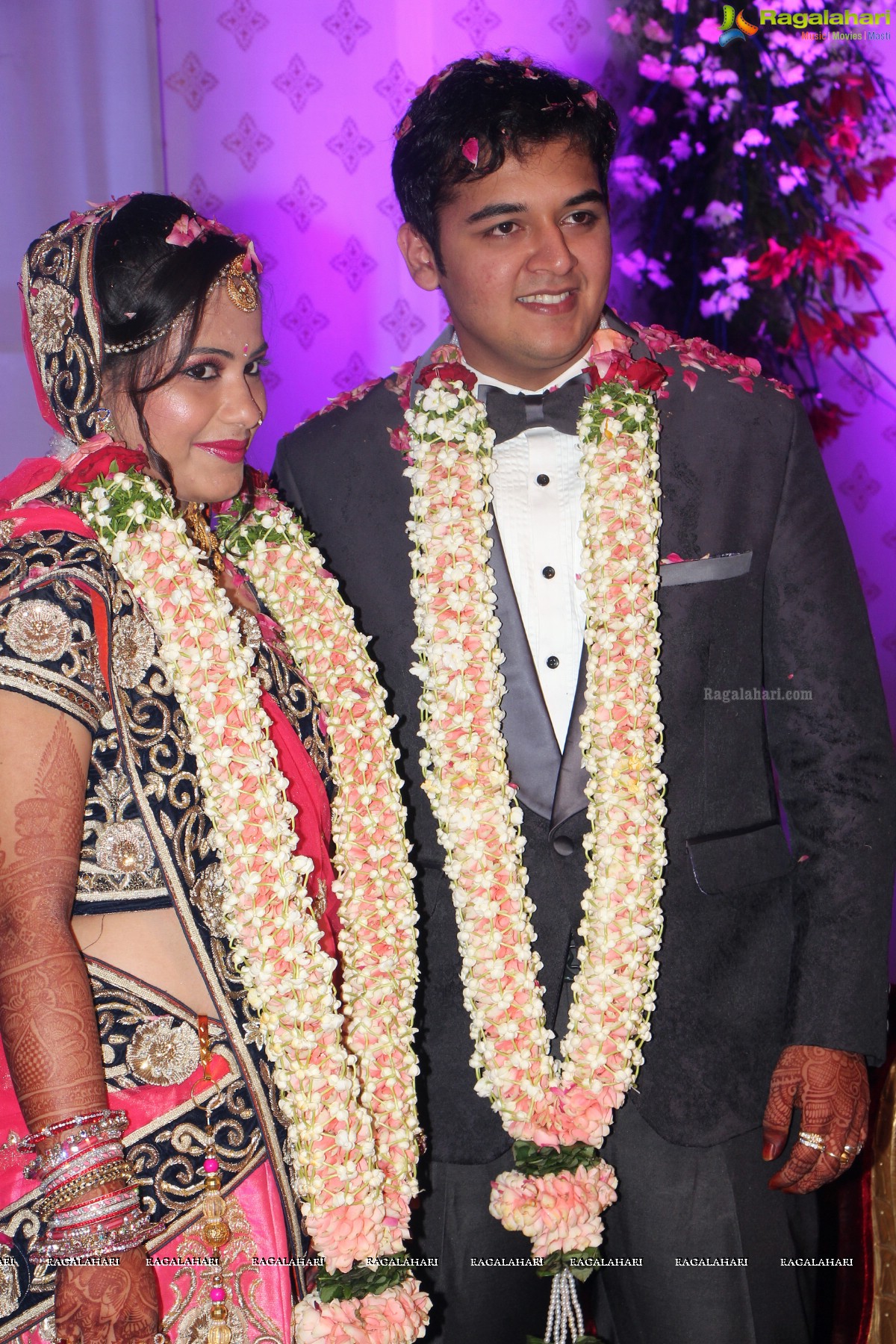 Grand Wedding Reception of Vinay-Ruchitha