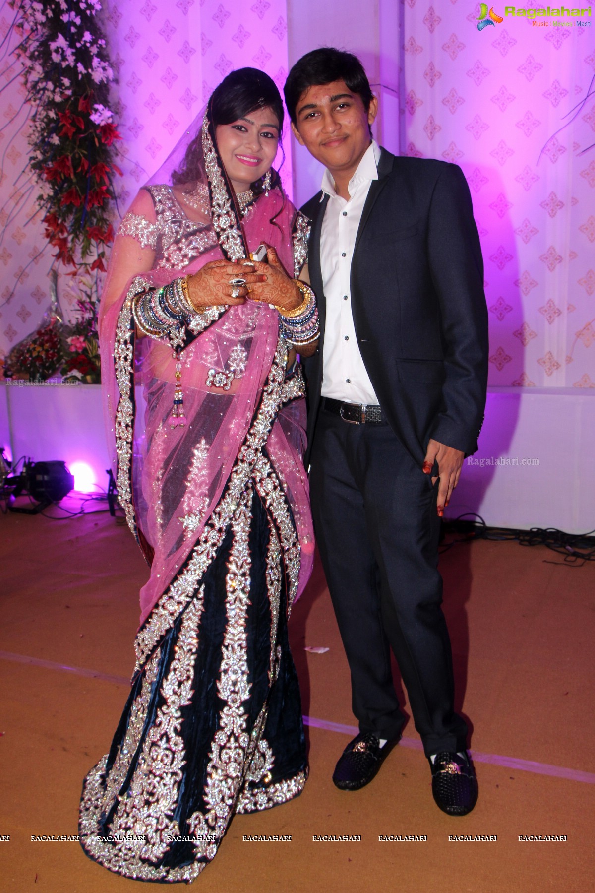 Grand Wedding Reception of Vinay-Ruchitha